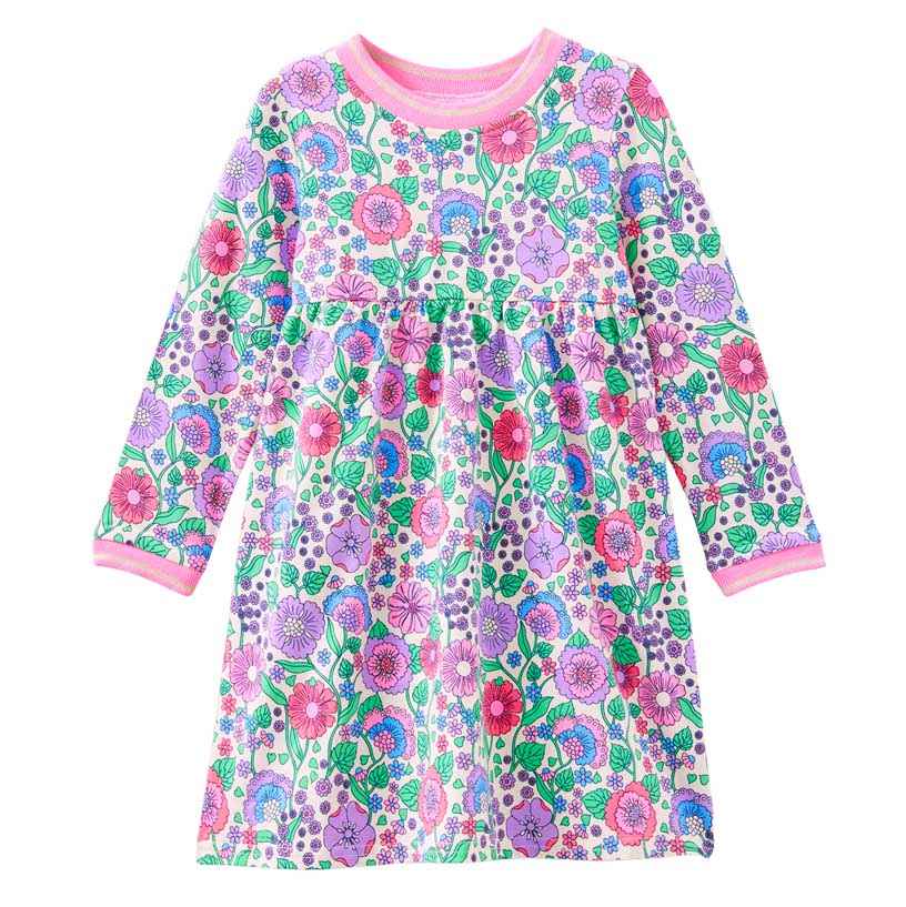 Milky Confetti Garden Dress